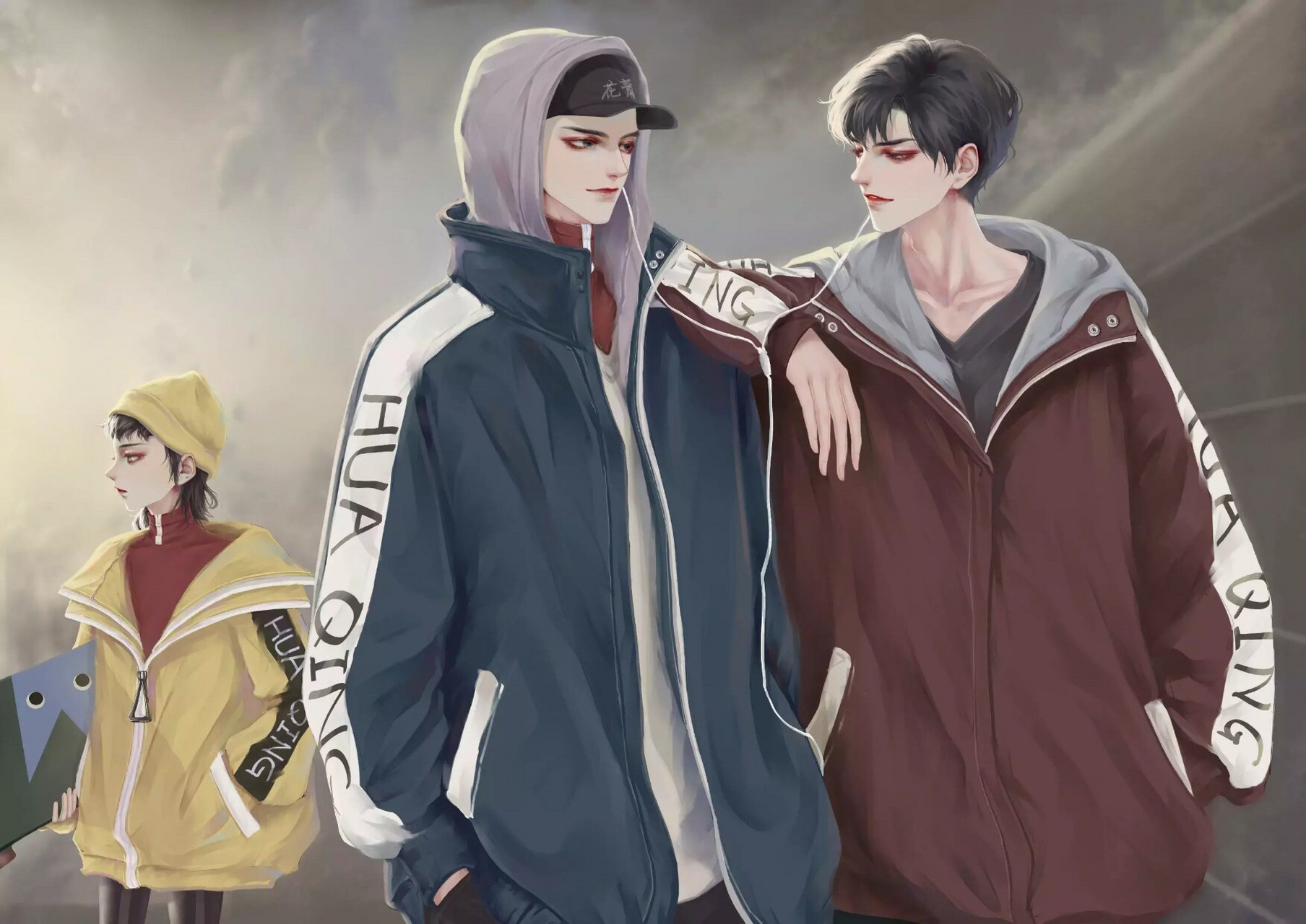 lof画师 dq花青 #撒野# #撒野女孩