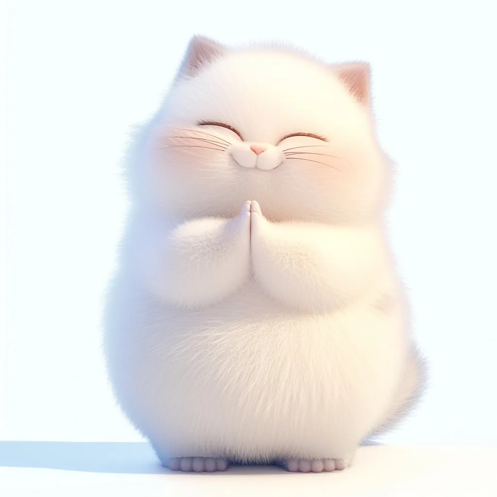 祈福小猫头像:心诚则灵,快来许愿吧! #小猫# #可爱的小猫咪# #祈福