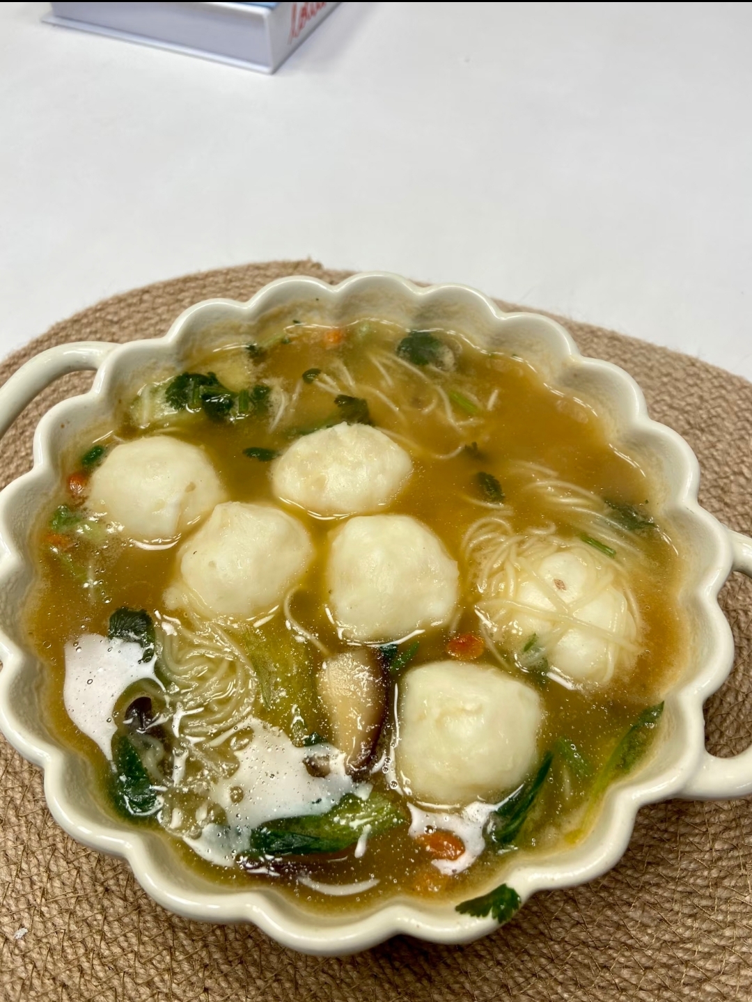 墨鱼丸面