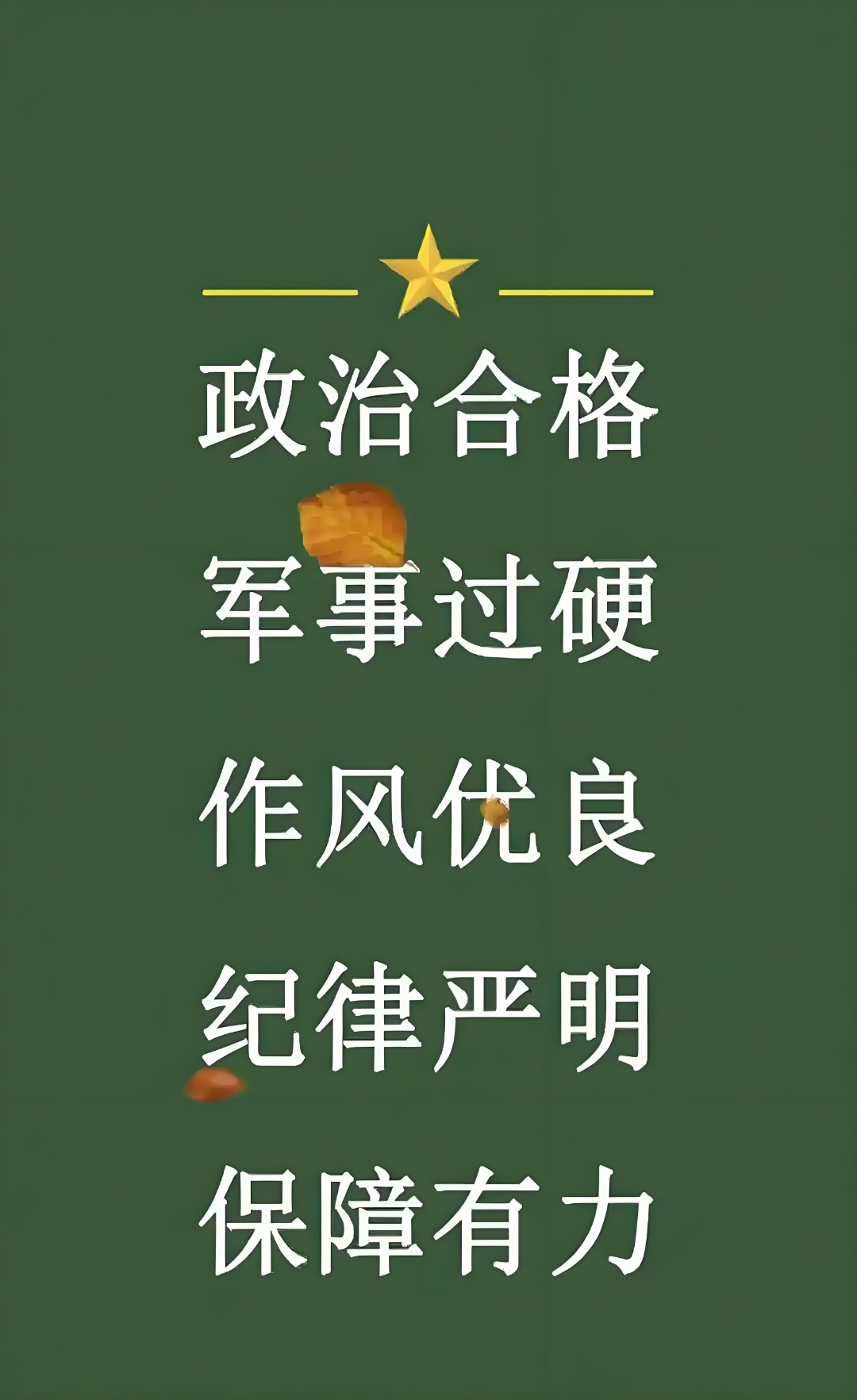 政治过硬作风优良纪律严明保障有力彰显铁军本色