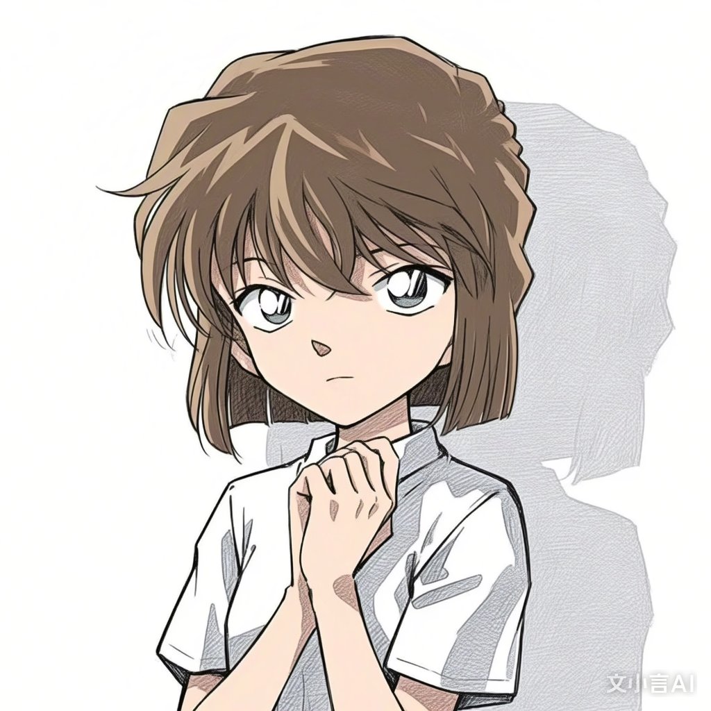 灰原哀头像 二次元头像