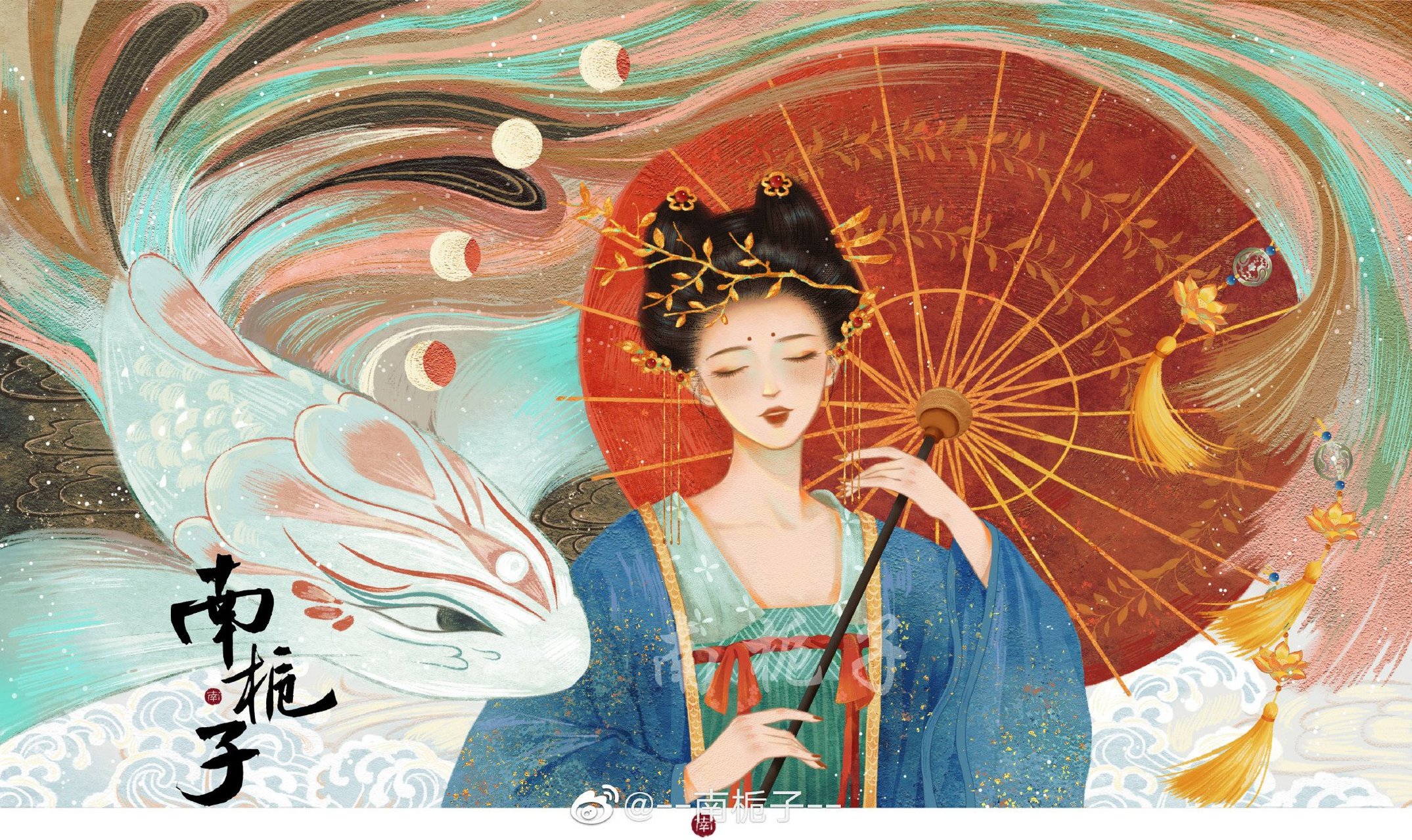 这位小姐姐是不是特别的好看.#动漫插画欣赏
