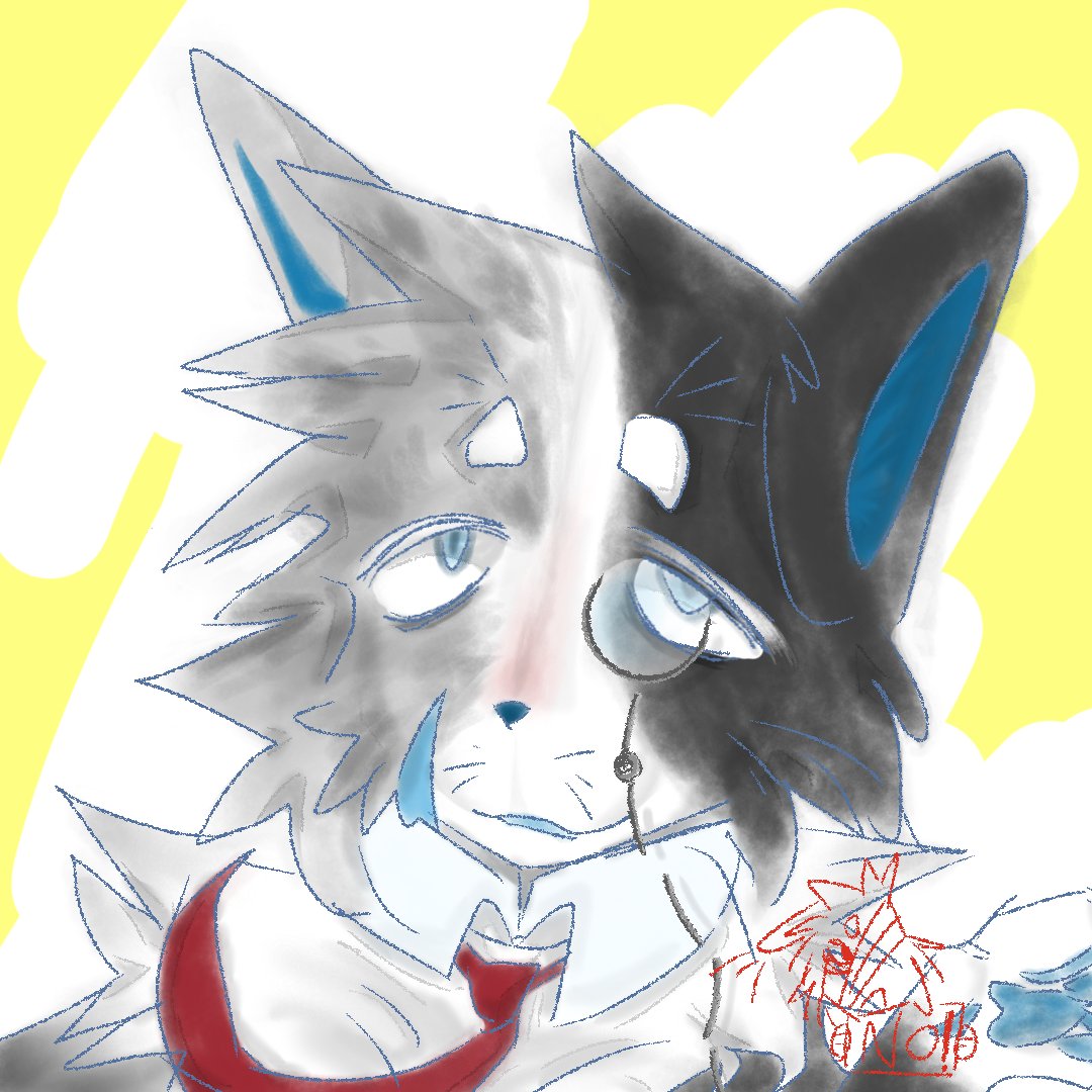 很不爽啊 #二次元专属交流地# #oc# #兽# #原创oc# #兽圈# #兽设# #猫