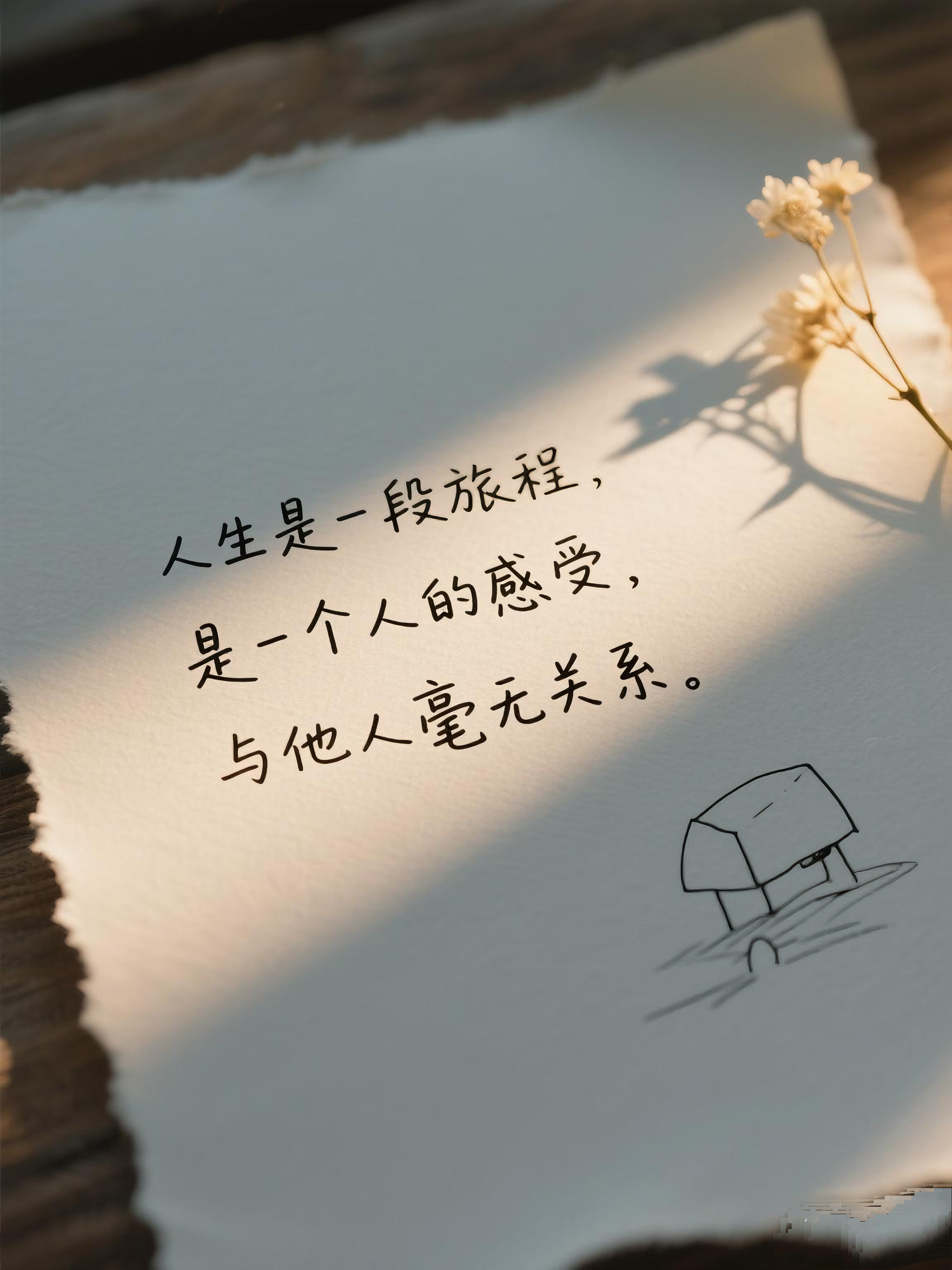 这是我五十岁的人生感悟,你们是怎么看待人生的?