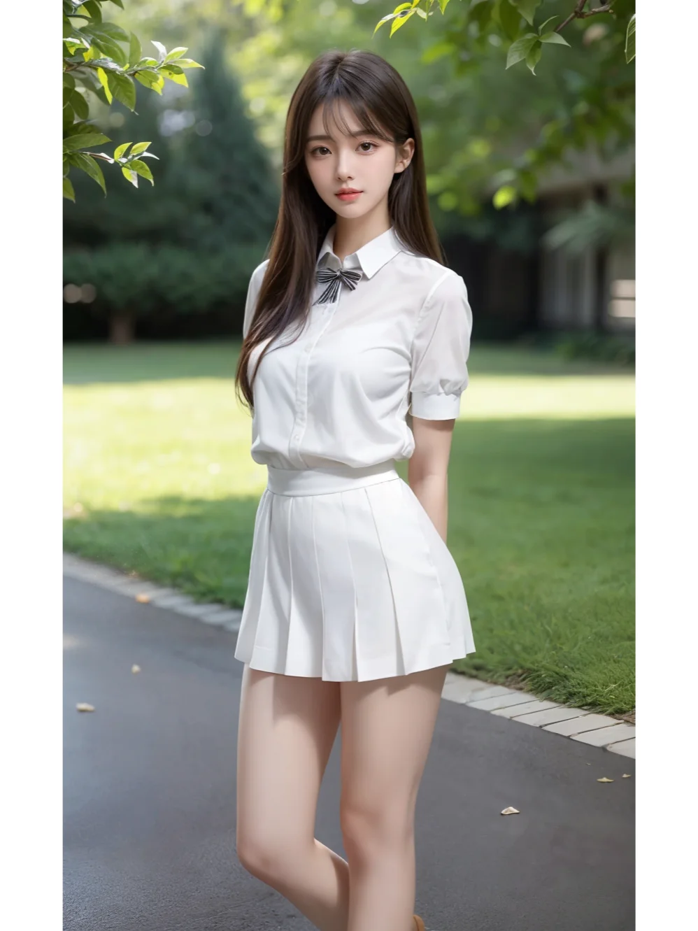 超短裙的魅力,又纯又欲又可爱.