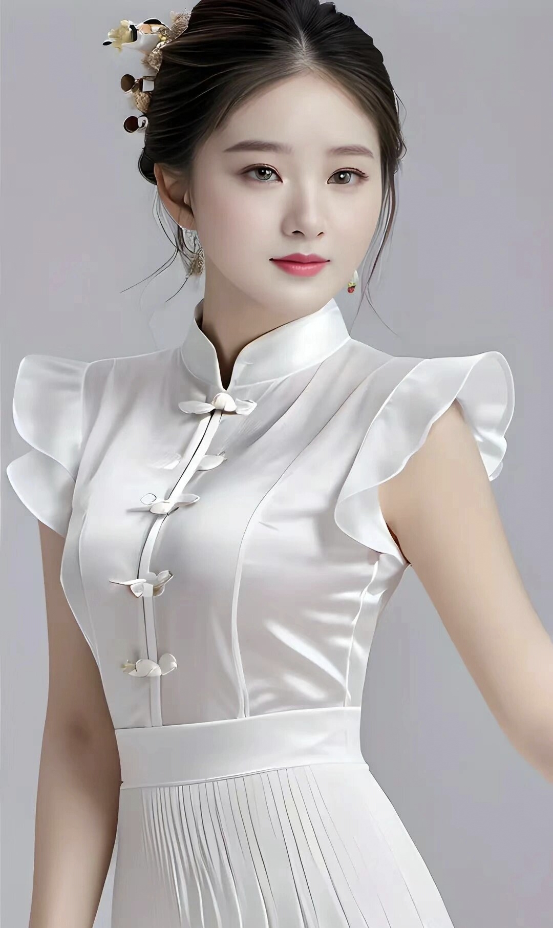 白衣胜雪,心目中的女神,美的天花板.