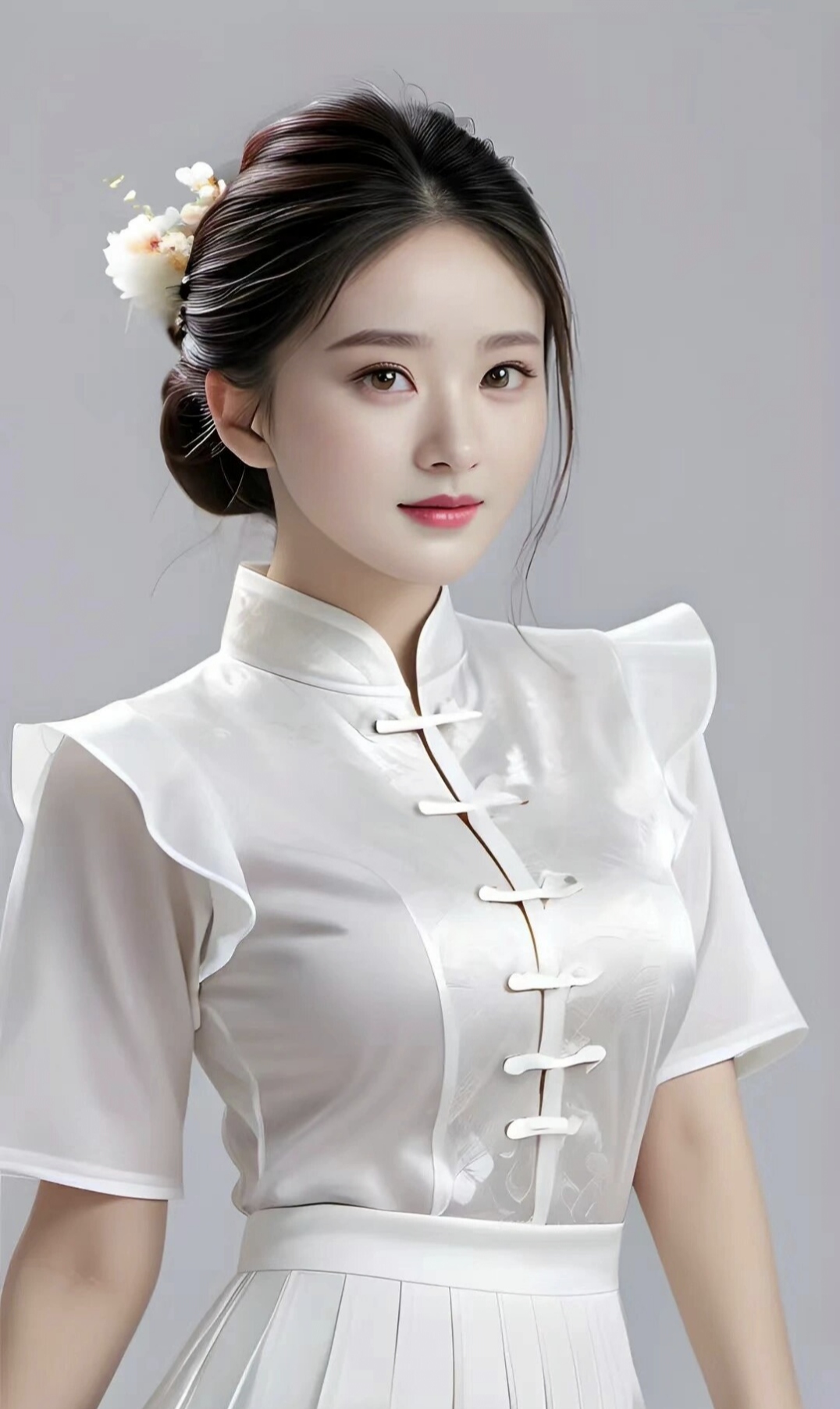 白衣胜雪,心目中的女神,美的天花板.