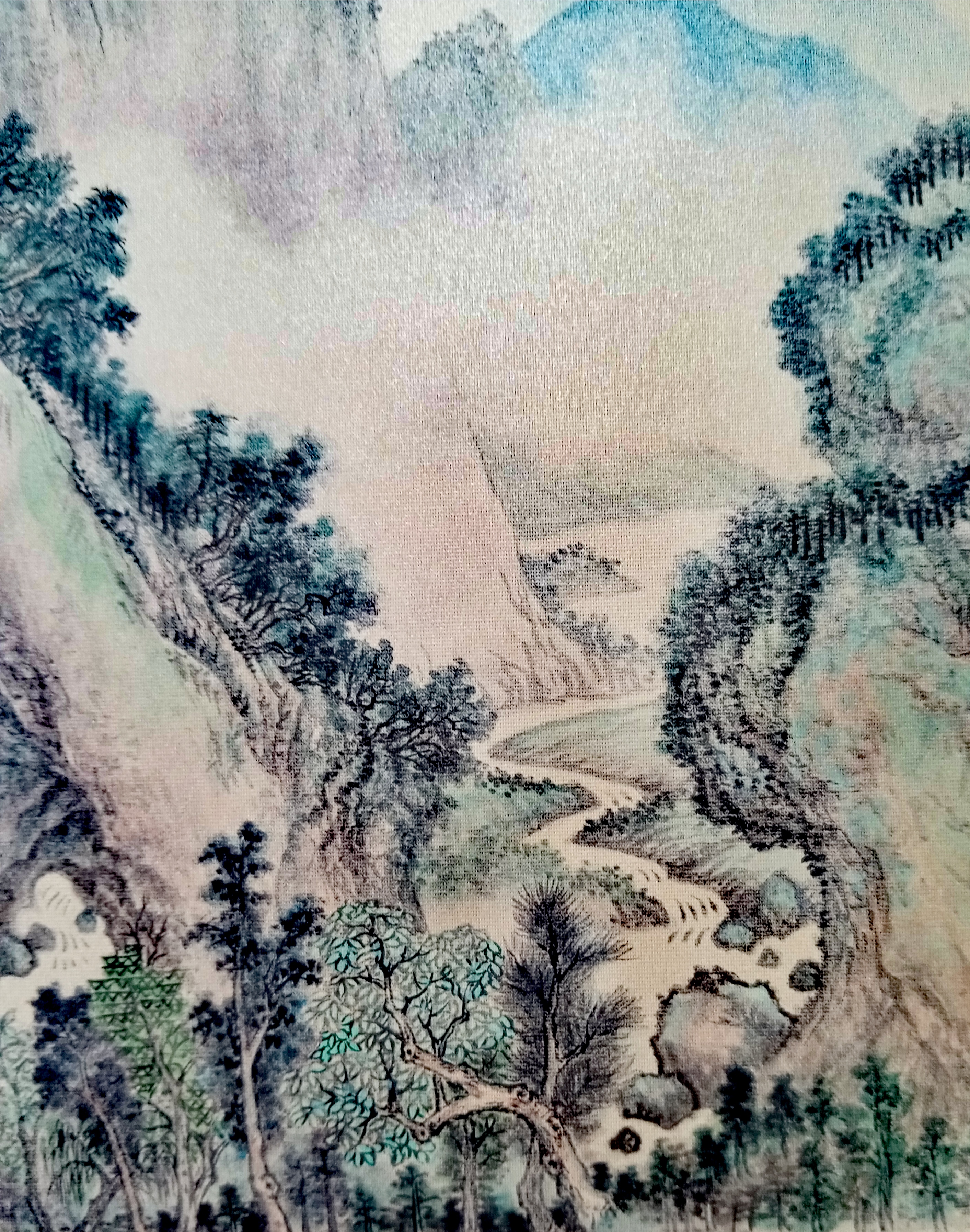 曾见王石谷仿宋元冊页真迹,能小中见大,千岩万壑与万里江湖皆搜罗于