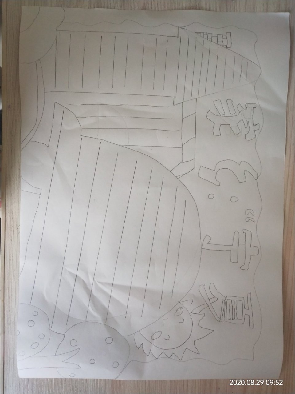 我的家乡宁夏手抄报模板