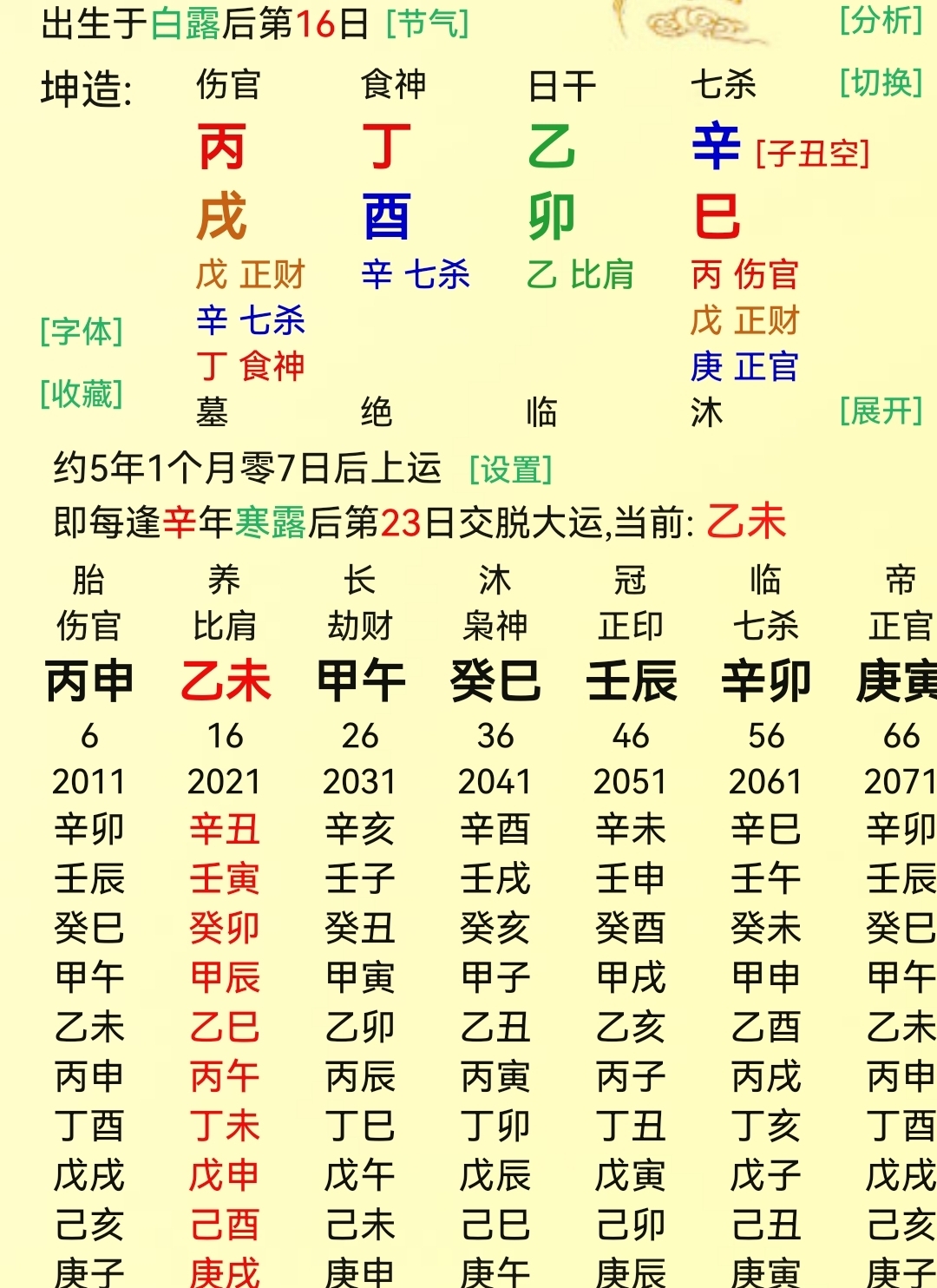 八字原局好的人