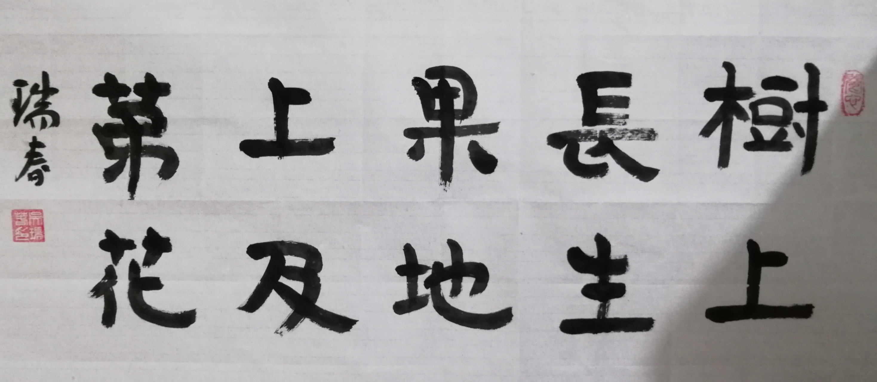 《泰山经石峪金刚经》集字联句.临创结合的练习,来和大家交流.