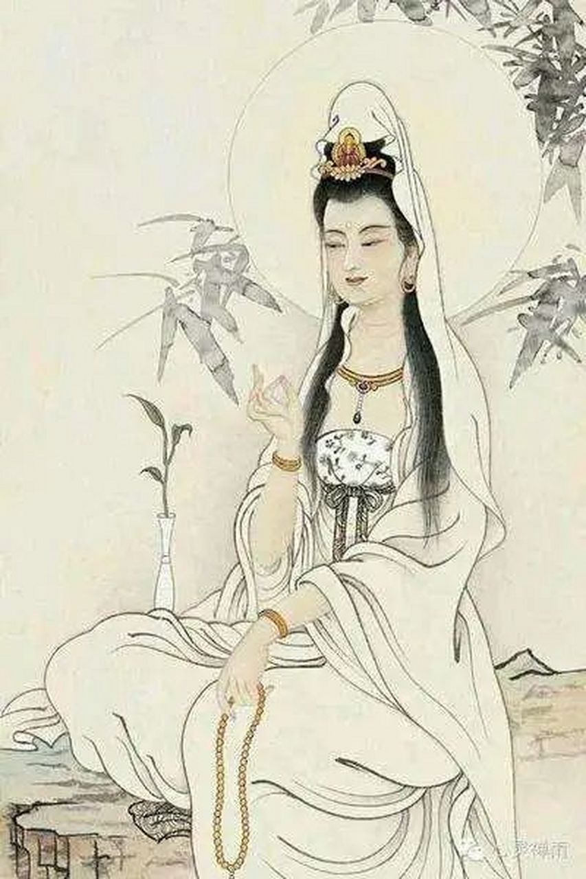 借山菩萨显神通  相传普陀山,山上有一个蛇王,率领它的子孙,盘据在