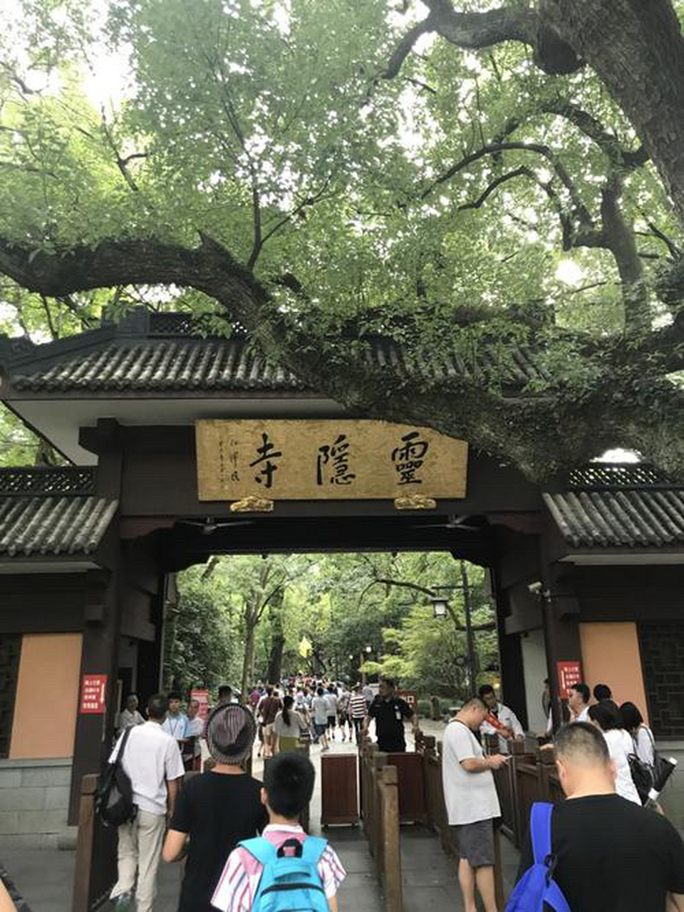 短短一句话道尽世间百态,点醒了多少世人心. #灵隐寺