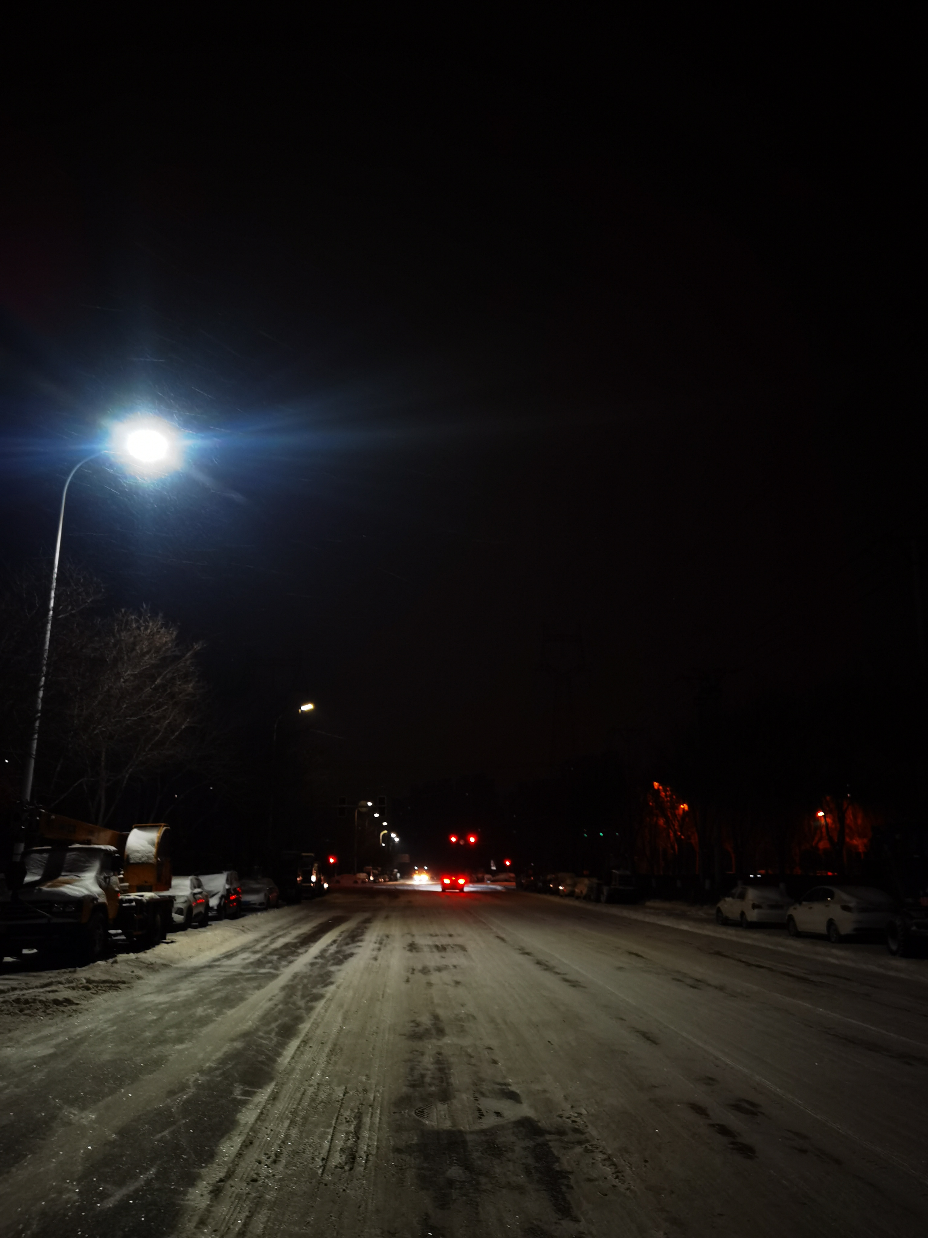 摄影爱好者联盟#  凌晨的雪景