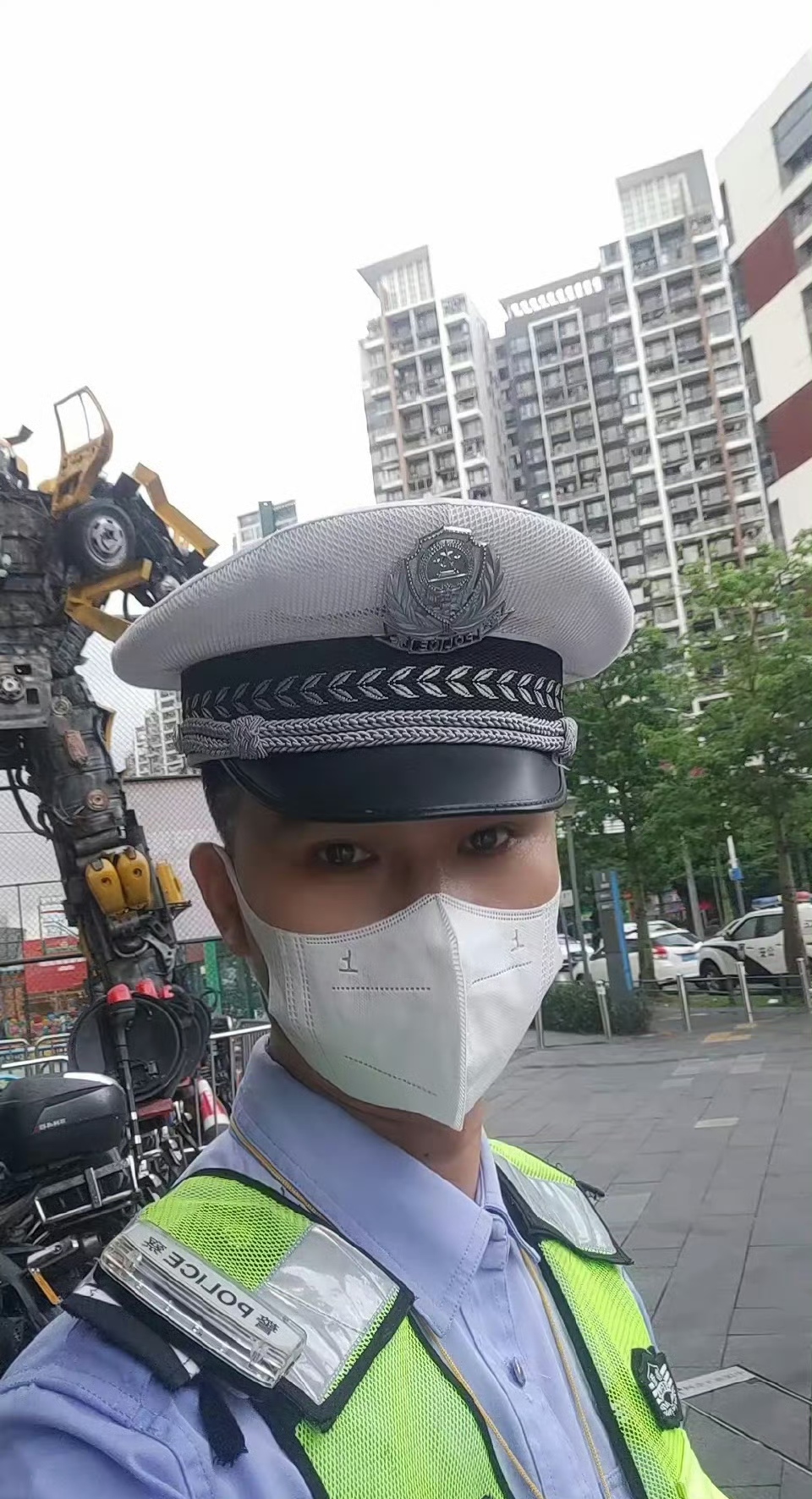 辅警照片要求图片