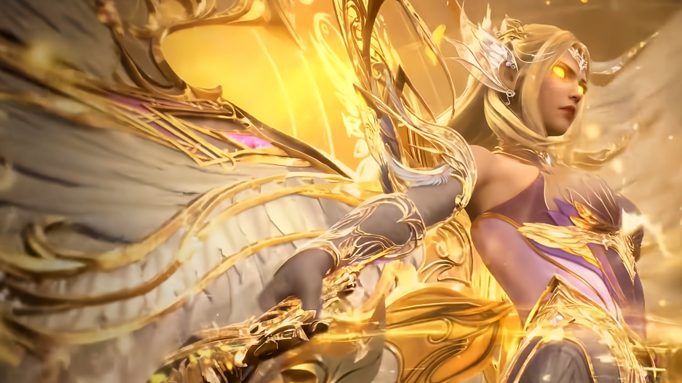 天使神千仞雪登场,成神的她身材更胜往昔,给人们一种肃然起敬的感觉