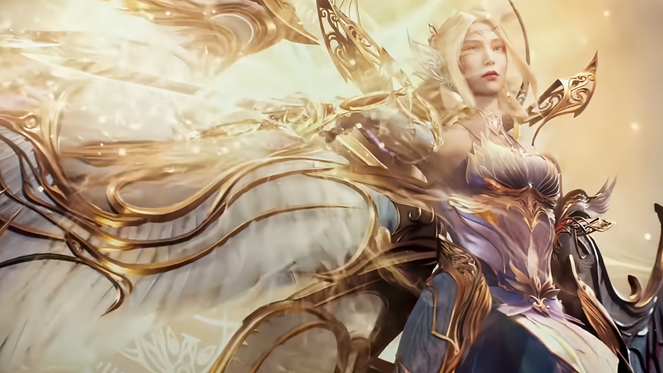 天使神千仞雪登场,成神的她身材更胜往昔,给人们一种肃然起敬的感觉