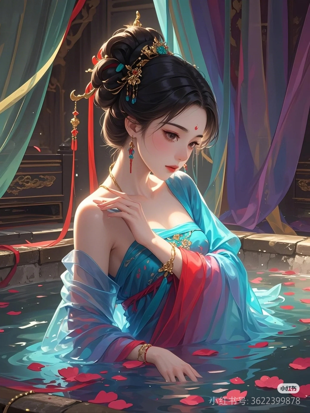 仙侠剧中的女子看着活色生香又不暴露的图片美女古风暴露的古风美人