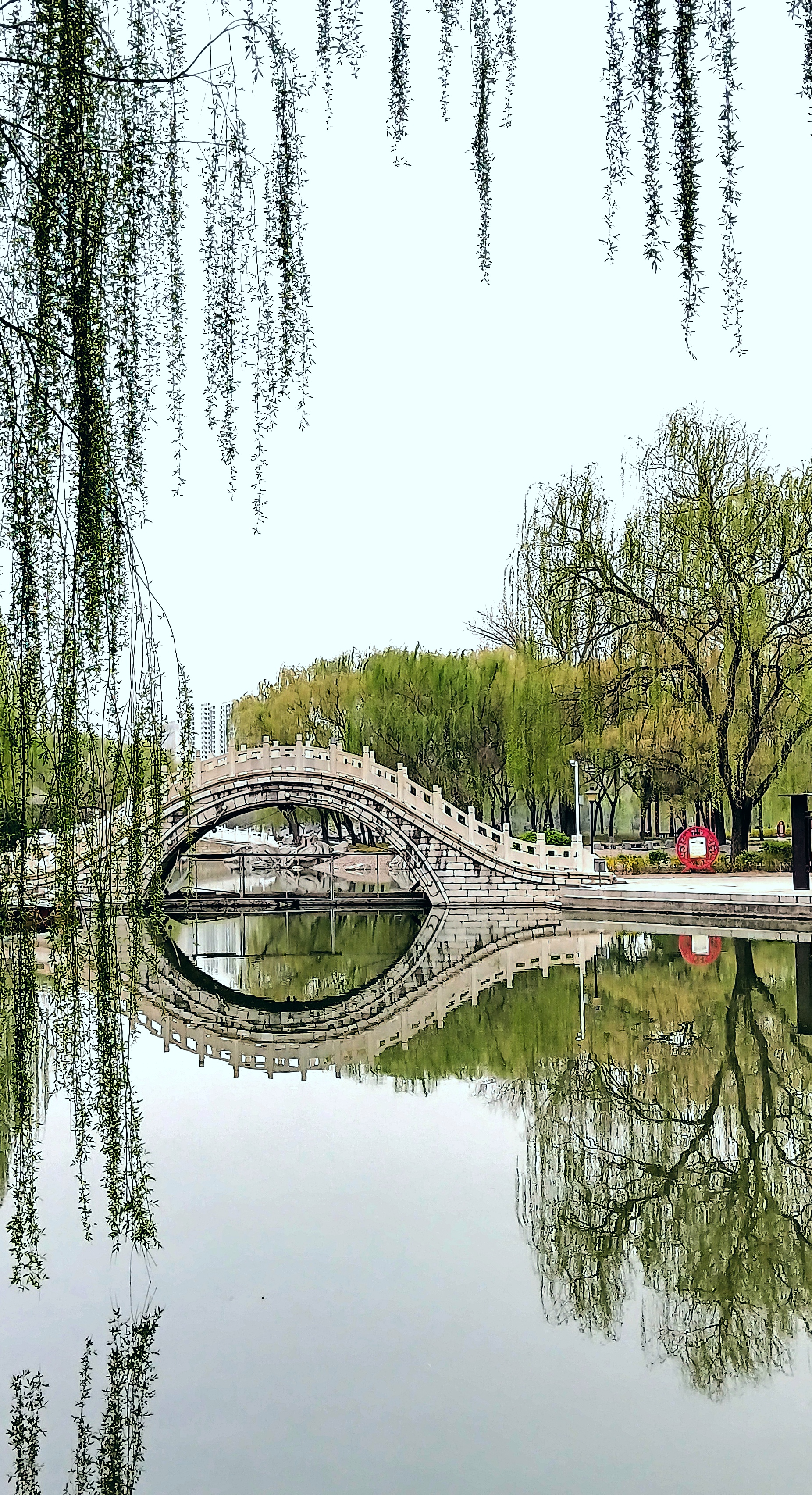 邢台达活泉公园美景如画