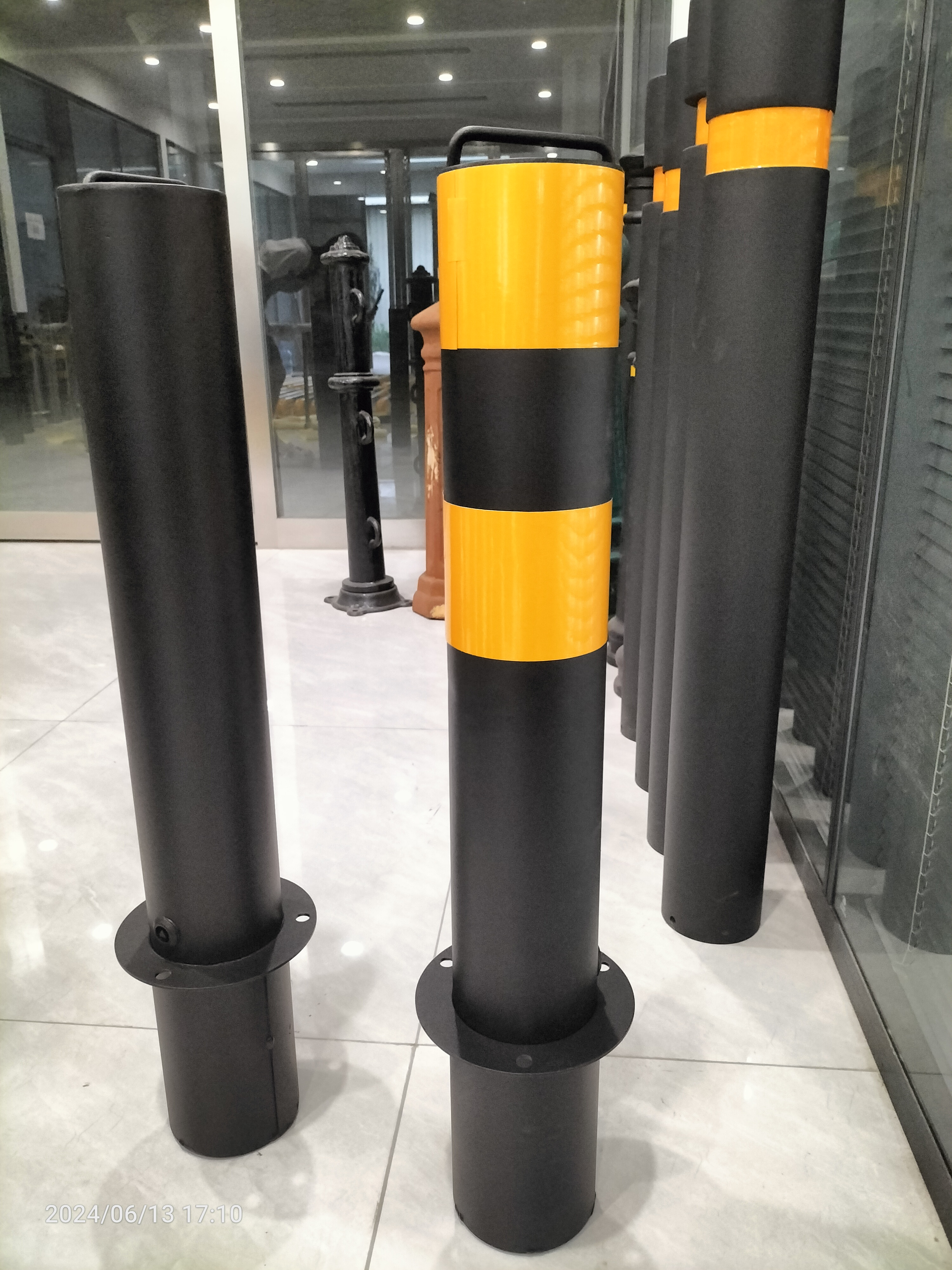 不锈钢警示柱隔离柱道路驻车桩