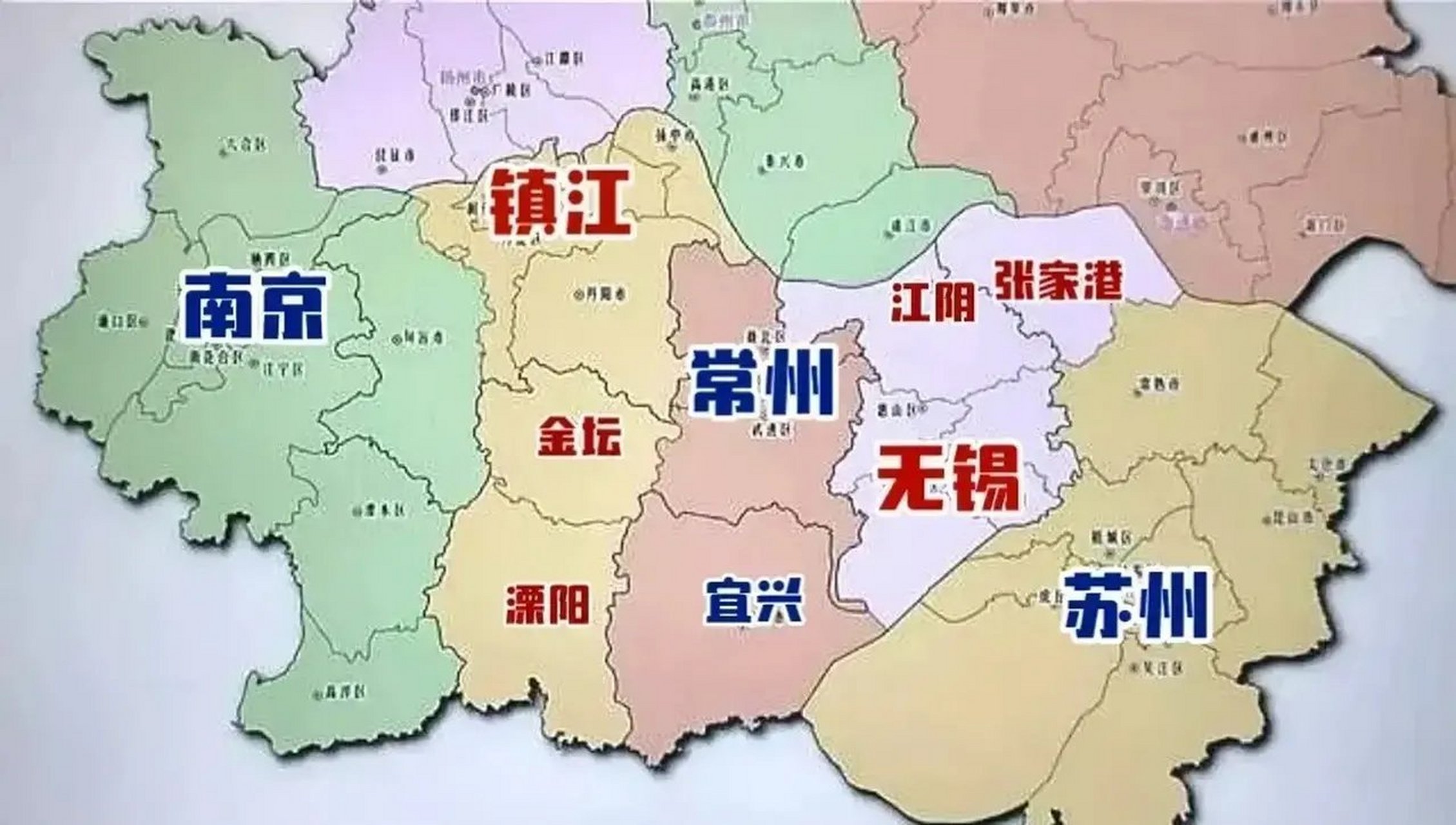 苏南5市总共面积才2.