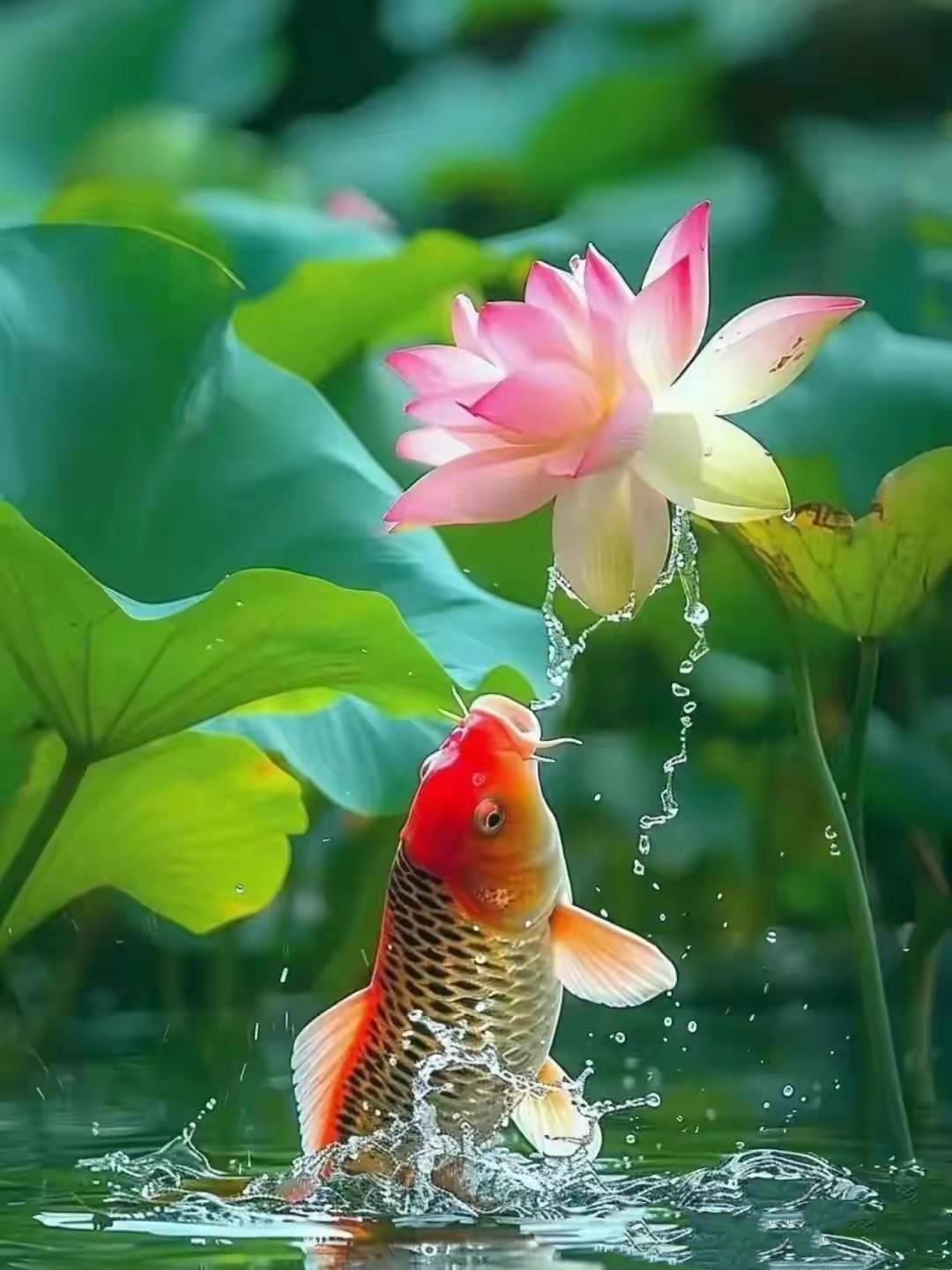 鱼戏莲叶间 鱼戏莲叶东 鱼戏莲叶西 鱼戏莲叶南 鱼戏莲叶北