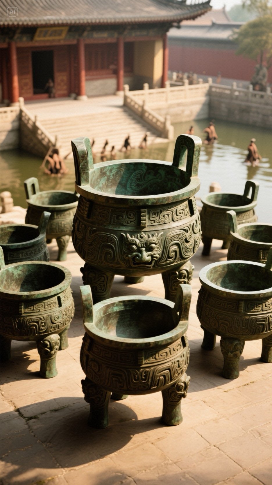 动态连更挑战# 华夏九鼎:青铜史诗中的天命与谜团