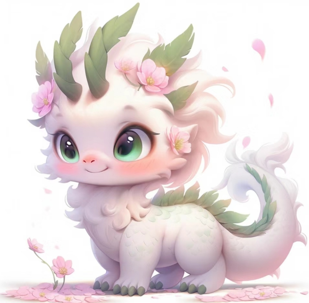 跨年创作挑战赛#  龙宝宝qq头像 这也忒93爱了吧~~龙宝宝qq头像