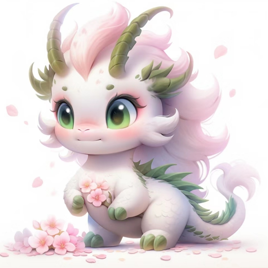 跨年创作挑战赛#  龙宝宝qq头像 这也忒93爱了吧~~龙宝宝qq头像