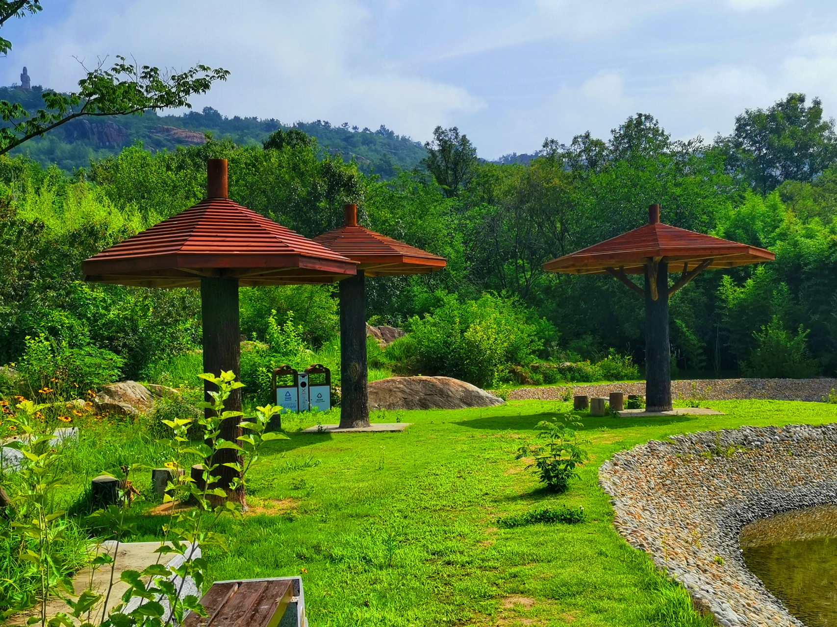 我们的旅游日记# 世外桃源一桃花涧 桃花涧位于连云港市锦屏山穆创