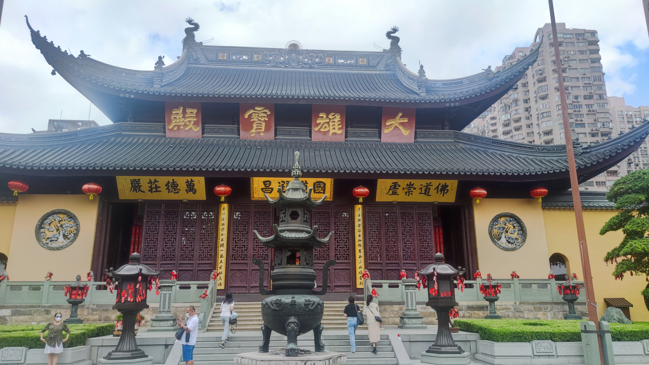 上海玉佛寺抄经