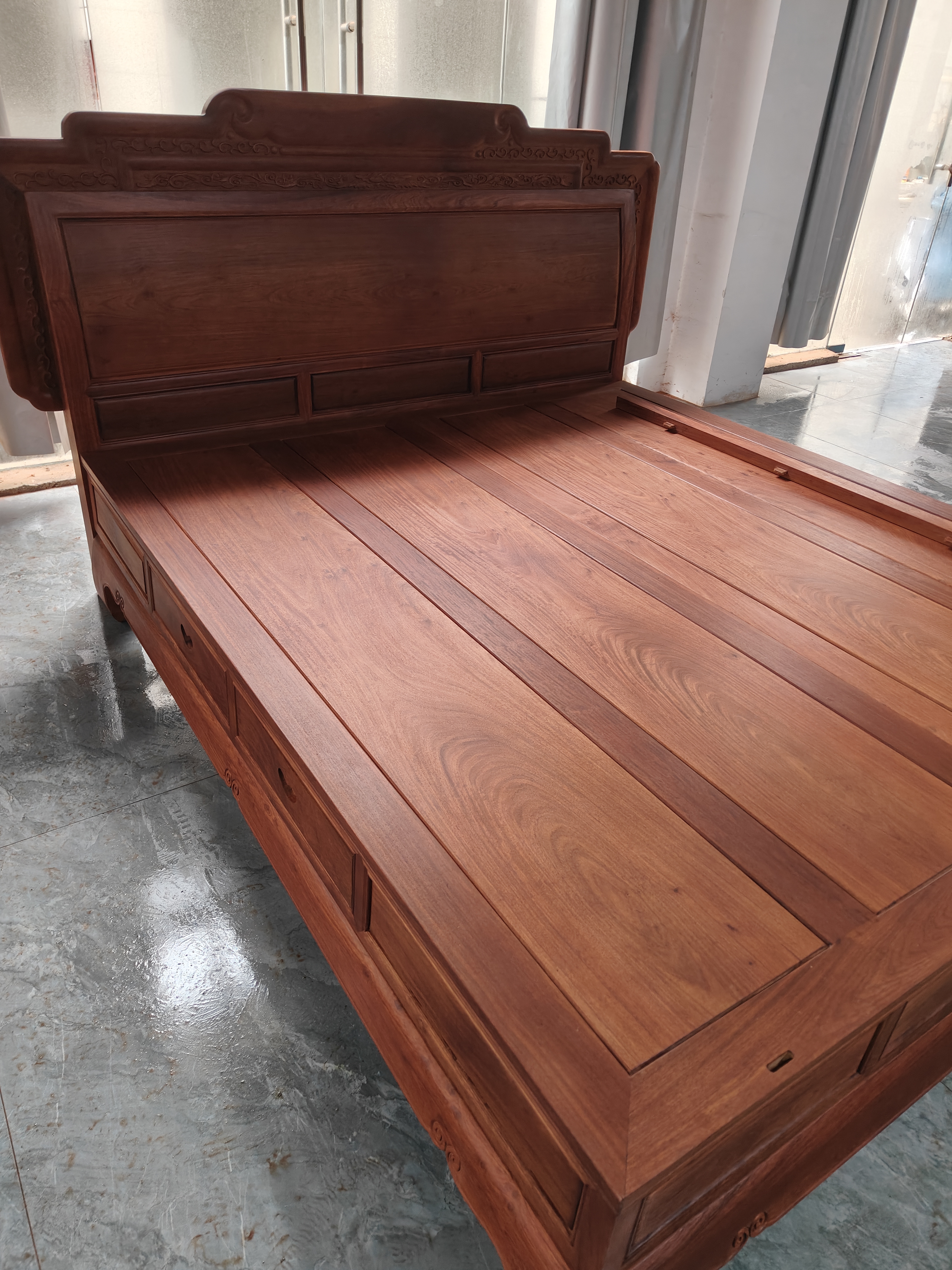 细说大果紫檀的十种纹理.