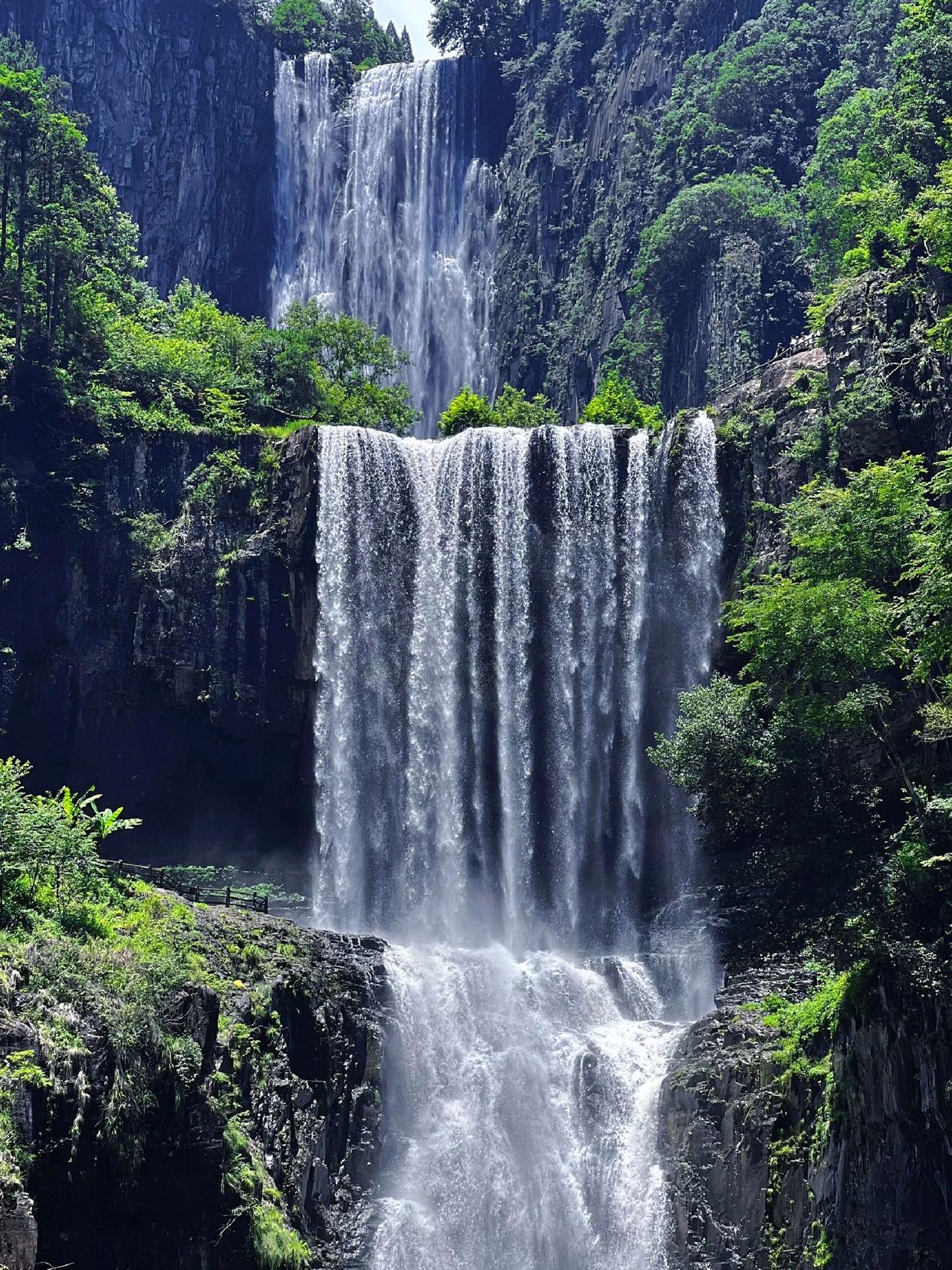 百丈漈风景区介绍图片