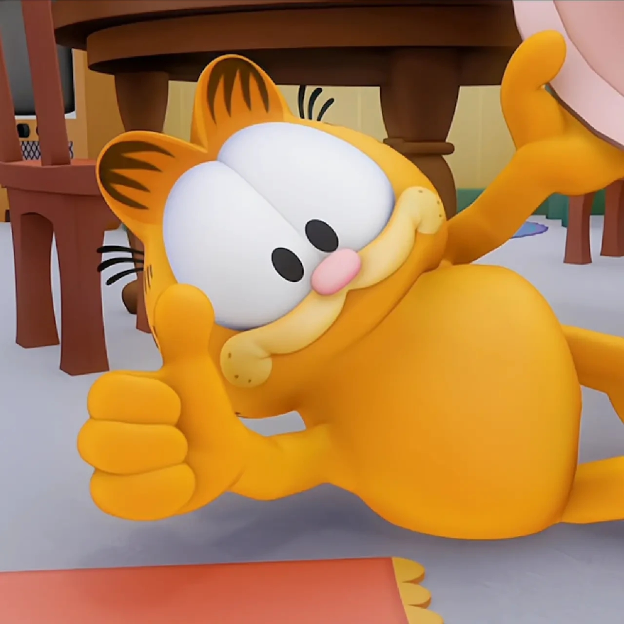 可是加菲也不知道那是乔恩走过的最后一家宠物店…  加菲猫里有一段是