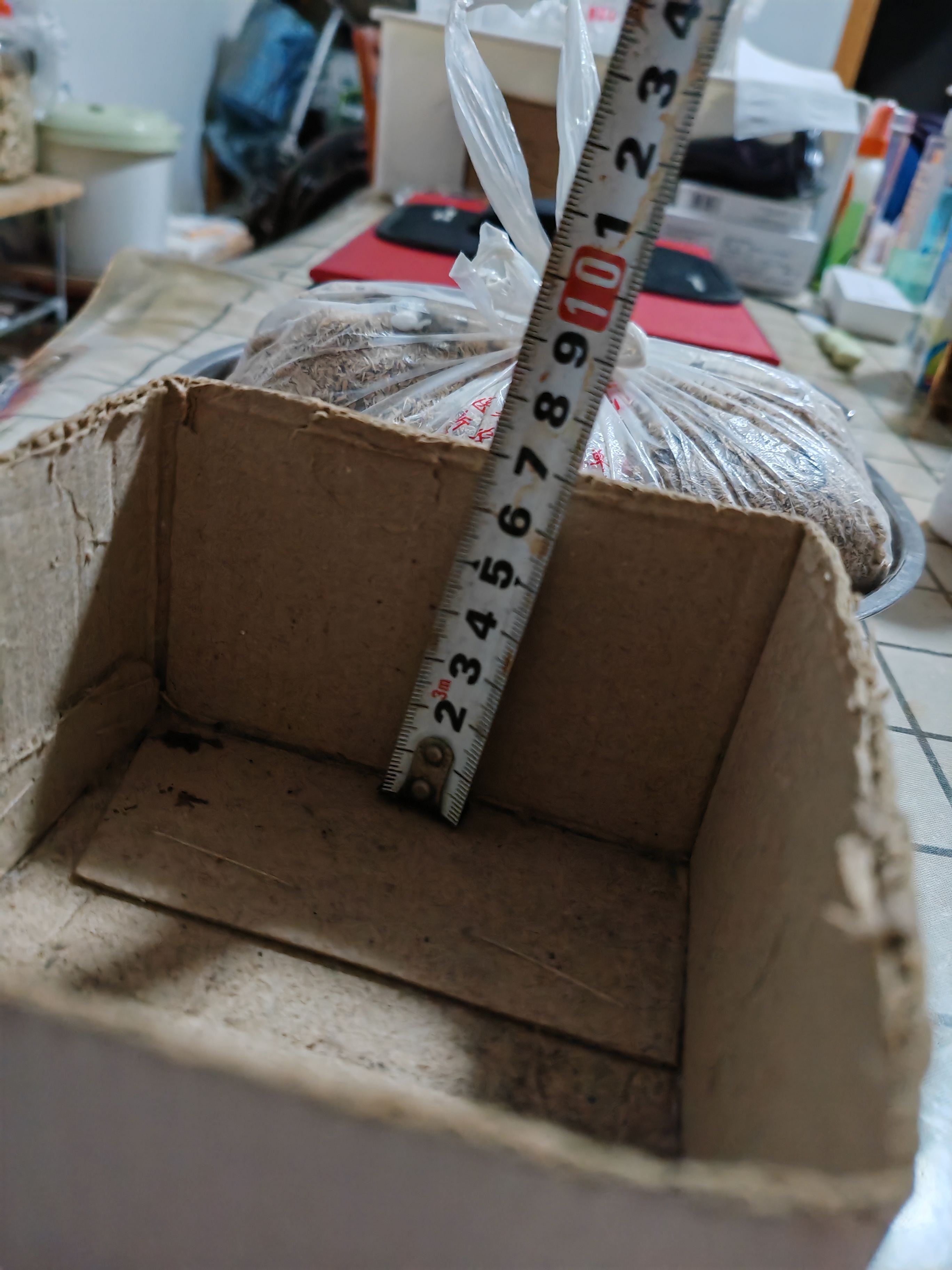 拿杨树的干锯末测试一下. 大家可以算一算.