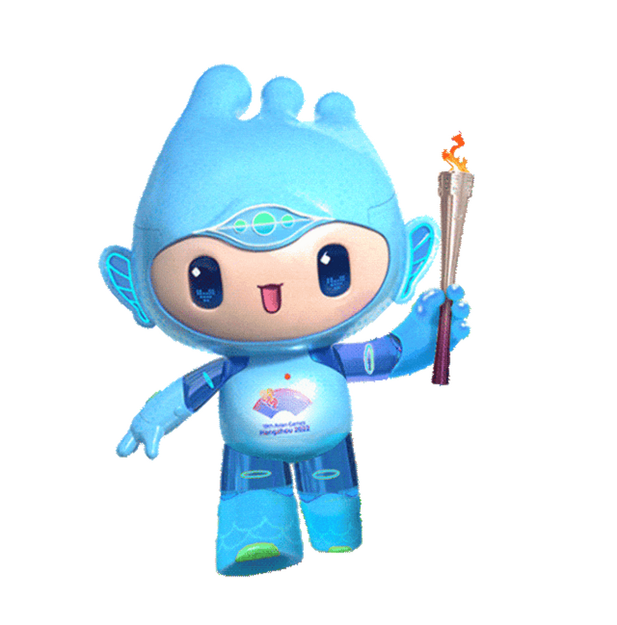 热点资讯:杭州亚运会吉祥物是一组名为"江南忆"的机器人.