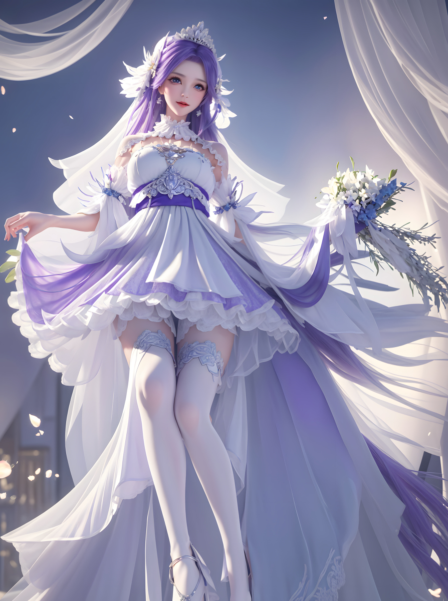 王者荣耀# 大乔【挚爱花嫁】这皮肤和貂蝉【幻阙歌】在峡谷走在一起