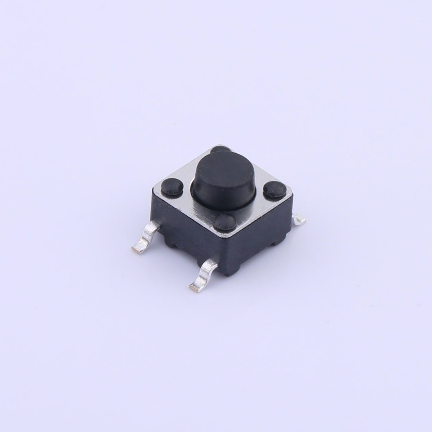 封装: smd 电路结构: 单刀单掷 按钮形状: 圆形按钮 开关长度: 6mm