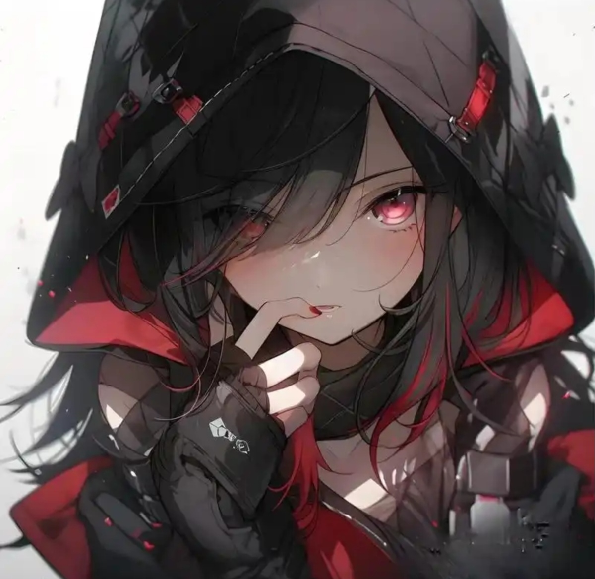 黑暗色系头像下次发古风!