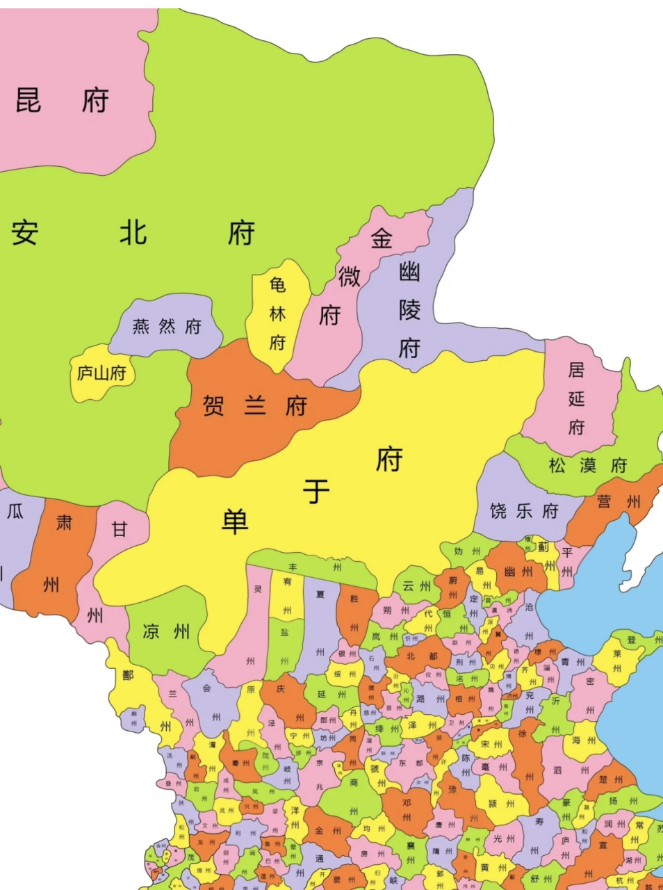 看看你所在的地方,唐朝叫什么