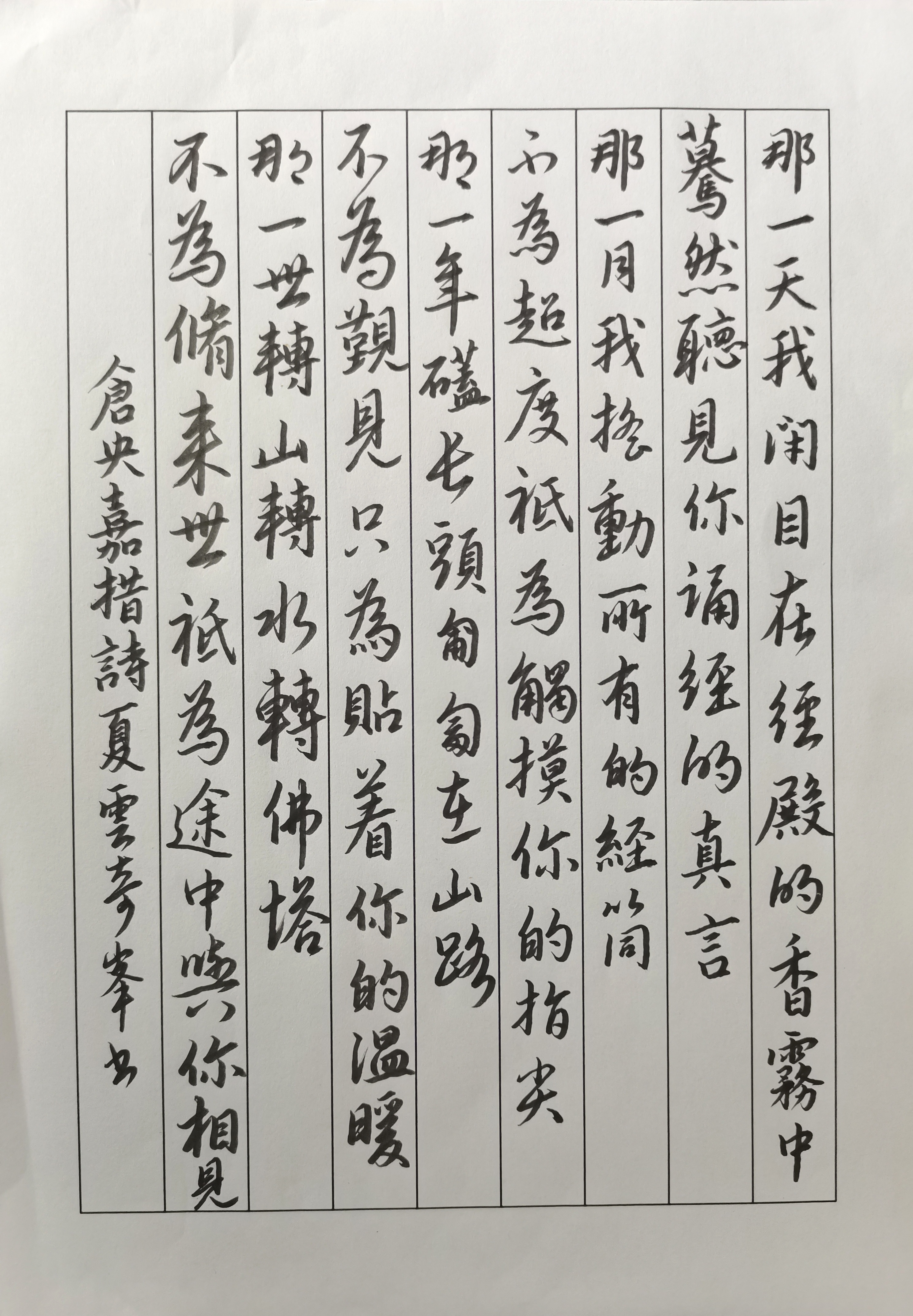 那一天,那一月,那一年,那一世 作者:仓央嘉措字数: 那一天,我闭目在经