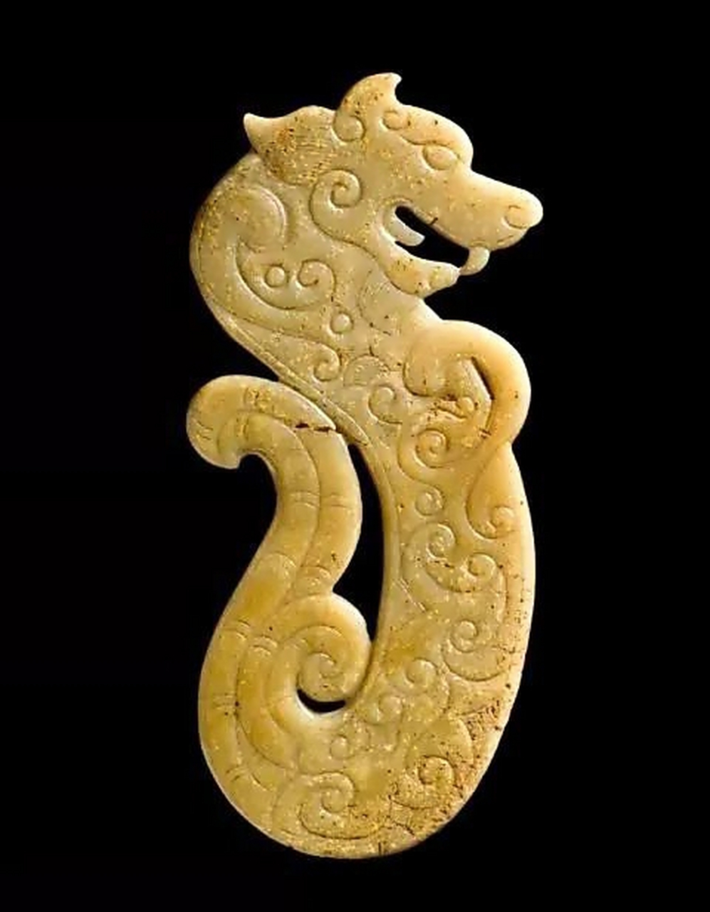 春秋战国时期——龙纹玉器