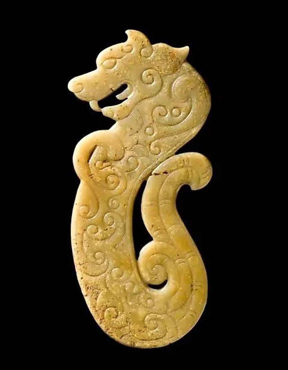 春秋战国时期——龙纹玉器