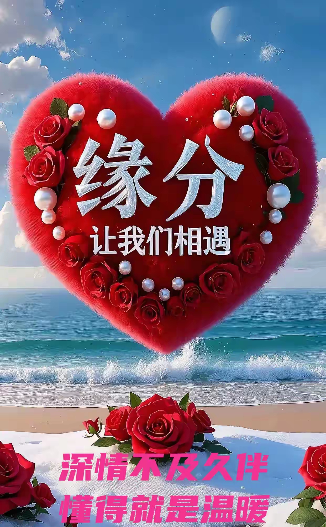 元宵节情人节紧蜜相连! 缘份啊!缘份! 祝有情人:心心相印! 情投意合!