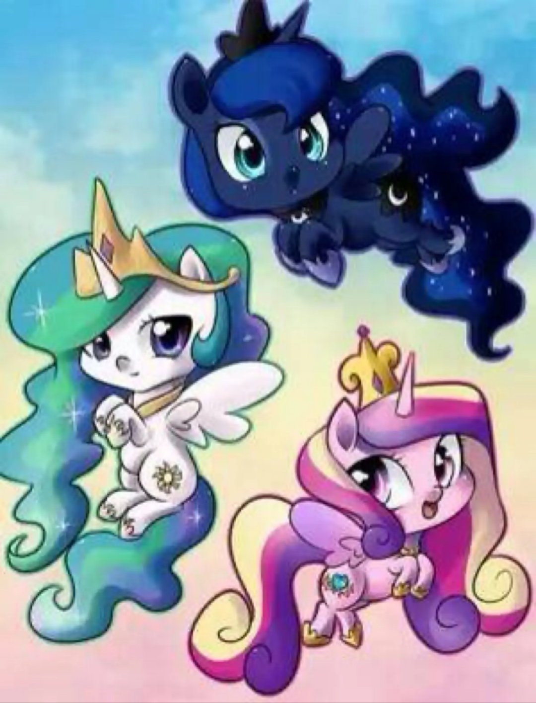 小马宝莉的五位公主来喽!