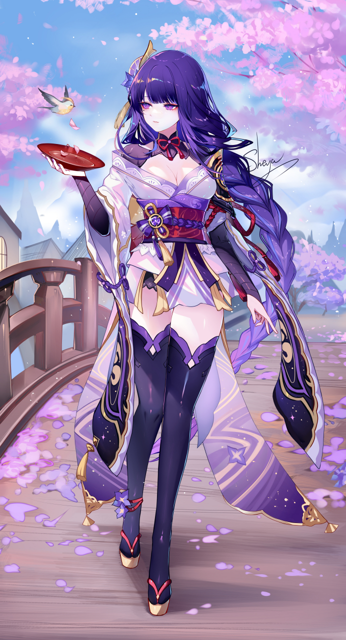 原神# 将军(=^ω^=) 画师:sheya