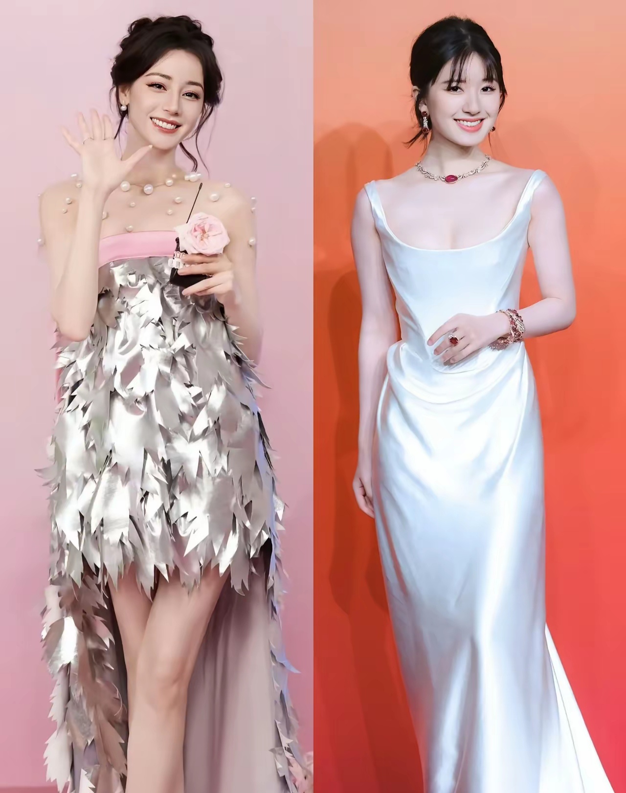 迪丽热巴和赵露思的美真没法放一块儿比!