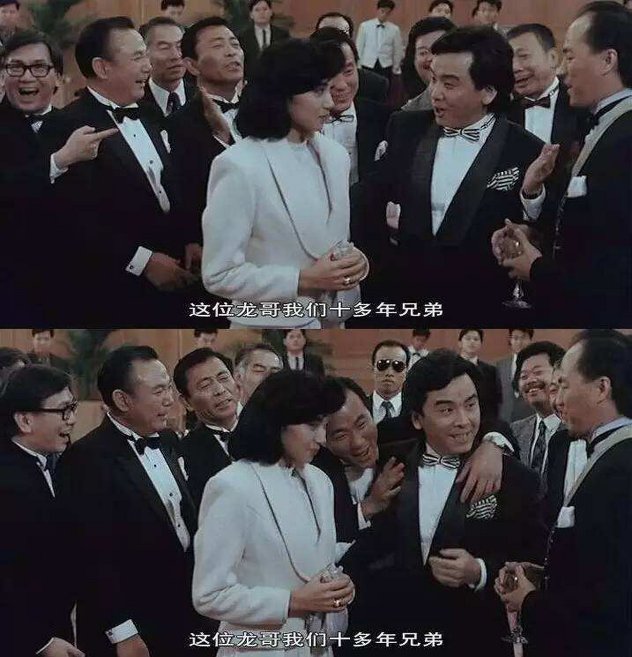 1989《义胆群英》狄姜不和后罕见的一次同框.