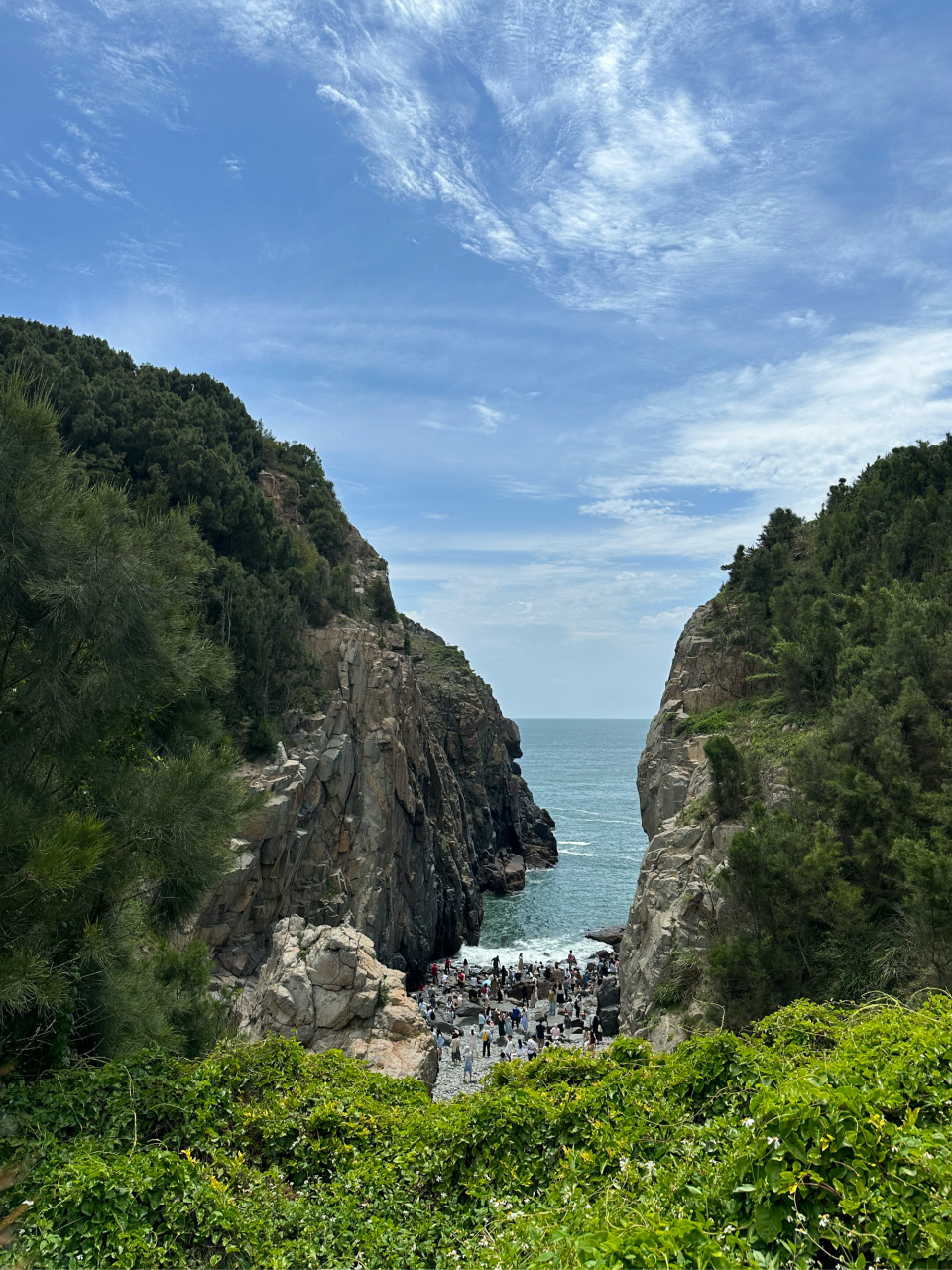 福建平潭岛风力发电一道亮丽的风景线.