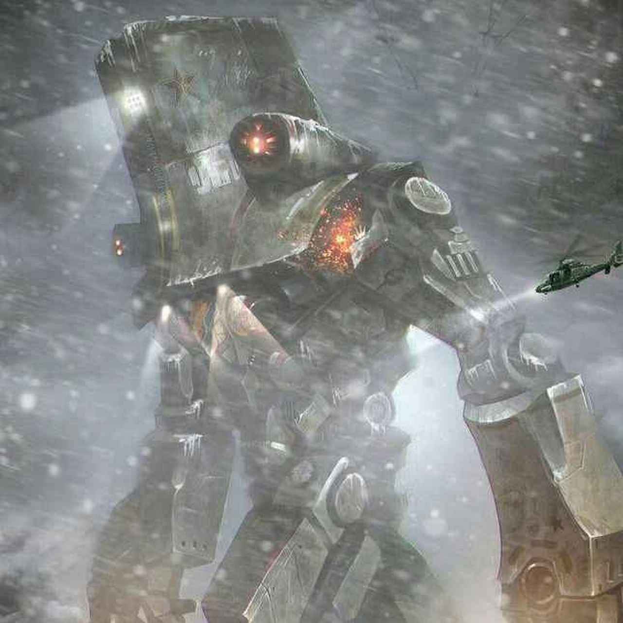 环太平洋部分机甲的大招: 危险流浪者:链剑 暴风赤红:i-22多瓣型电磁